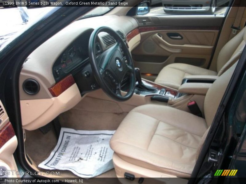 Oxford Green Metallic / Sand Beige 1999 BMW 5 Series 528i Wagon