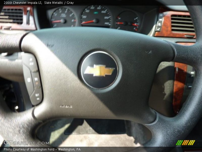Slate Metallic / Gray 2009 Chevrolet Impala LS