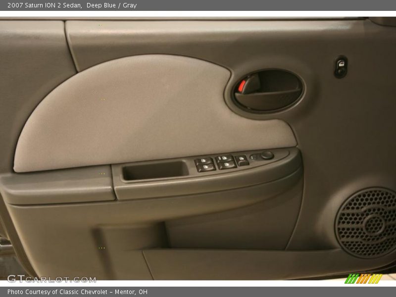 Deep Blue / Gray 2007 Saturn ION 2 Sedan