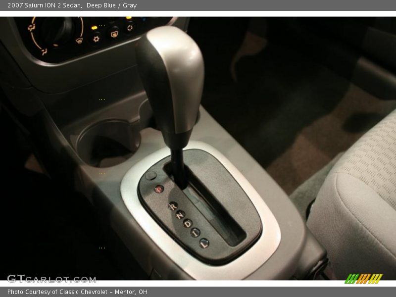 Deep Blue / Gray 2007 Saturn ION 2 Sedan