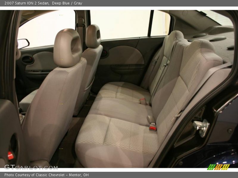 Deep Blue / Gray 2007 Saturn ION 2 Sedan