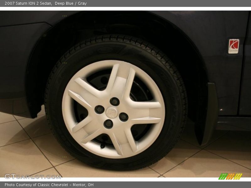 Deep Blue / Gray 2007 Saturn ION 2 Sedan
