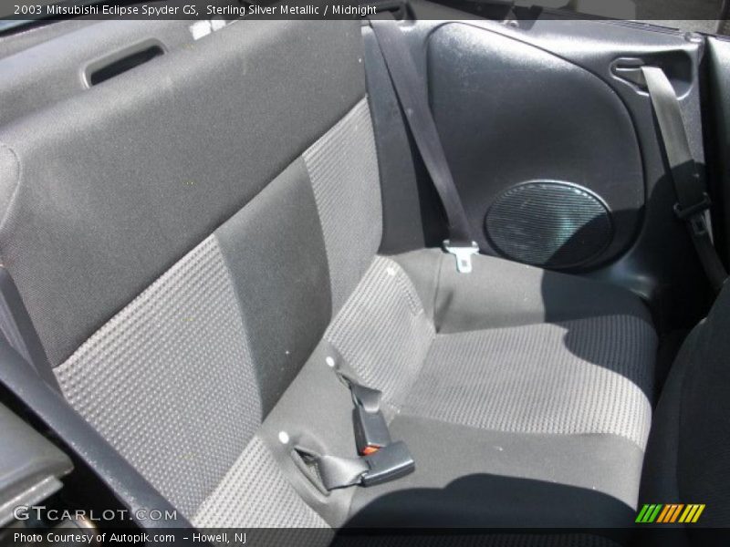 Sterling Silver Metallic / Midnight 2003 Mitsubishi Eclipse Spyder GS