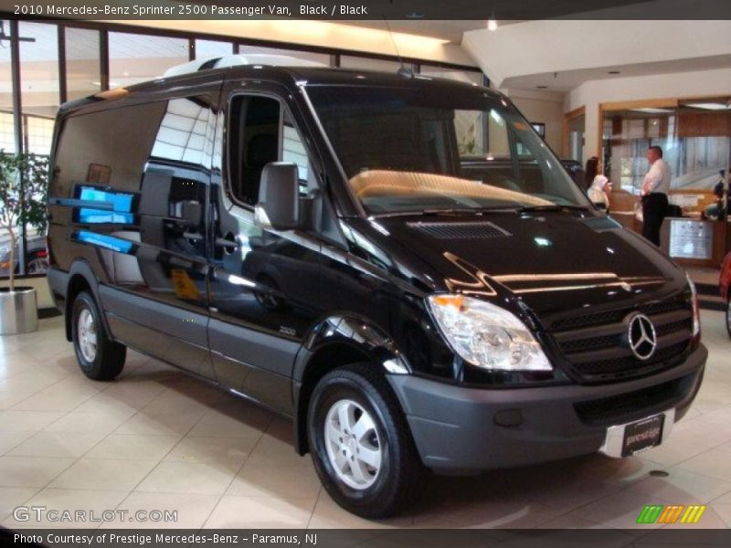 Black / Black 2010 Mercedes-Benz Sprinter 2500 Passenger Van