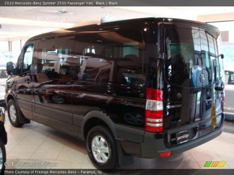 Black / Black 2010 Mercedes-Benz Sprinter 2500 Passenger Van