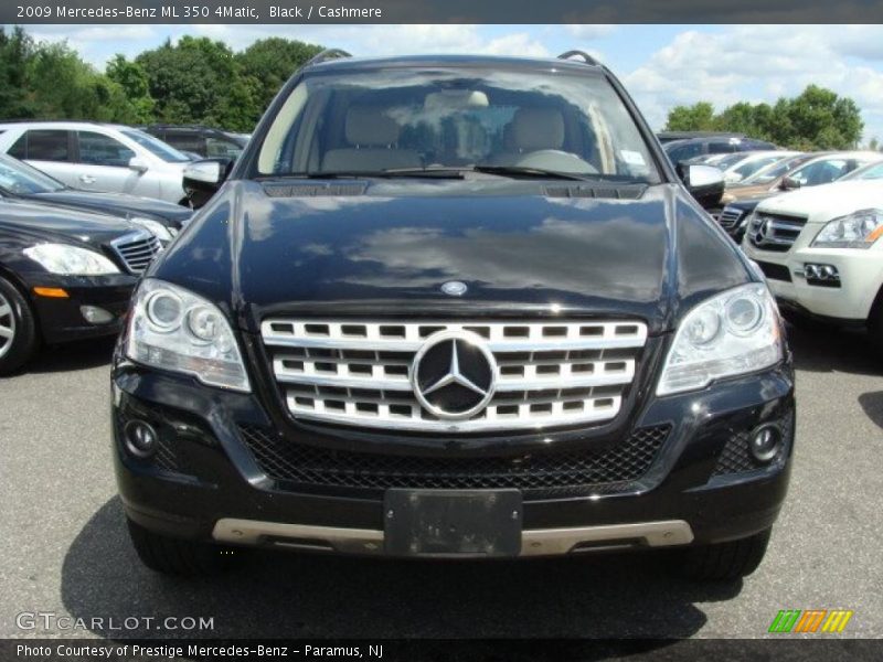 Black / Cashmere 2009 Mercedes-Benz ML 350 4Matic