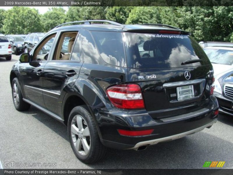 Black / Cashmere 2009 Mercedes-Benz ML 350 4Matic