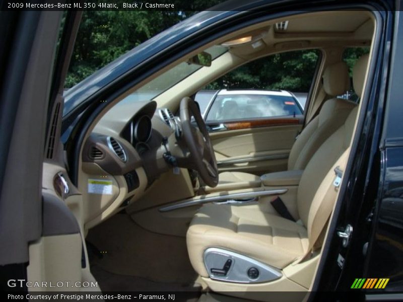 Black / Cashmere 2009 Mercedes-Benz ML 350 4Matic