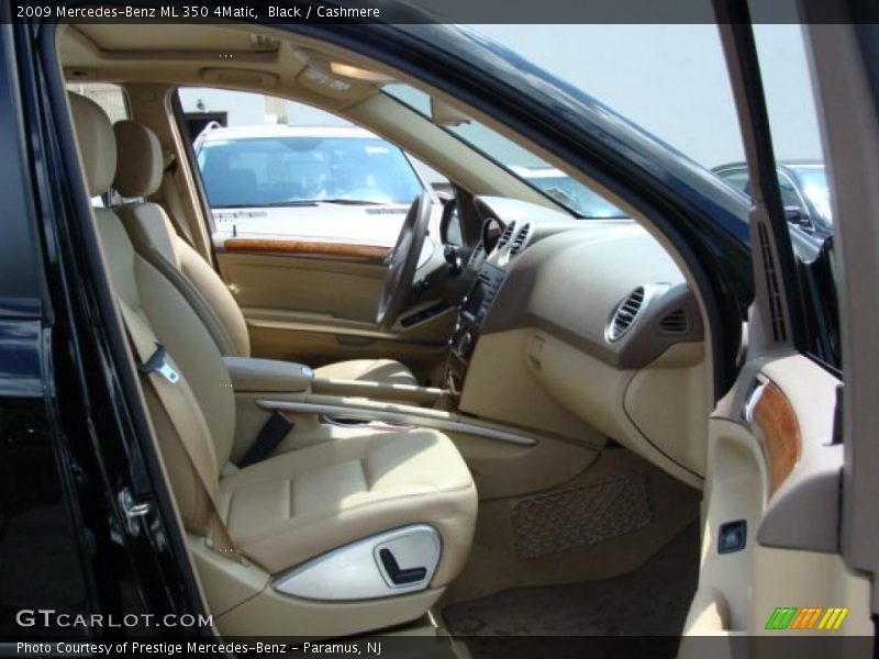 Black / Cashmere 2009 Mercedes-Benz ML 350 4Matic