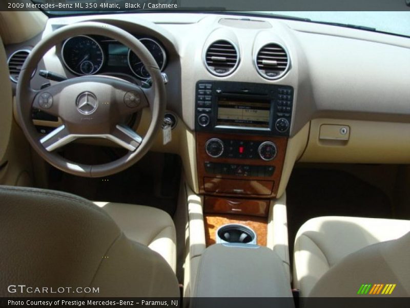 Black / Cashmere 2009 Mercedes-Benz ML 350 4Matic