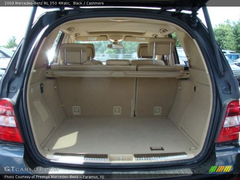 Black / Cashmere 2009 Mercedes-Benz ML 350 4Matic