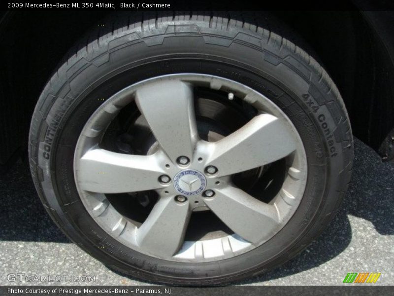 Black / Cashmere 2009 Mercedes-Benz ML 350 4Matic