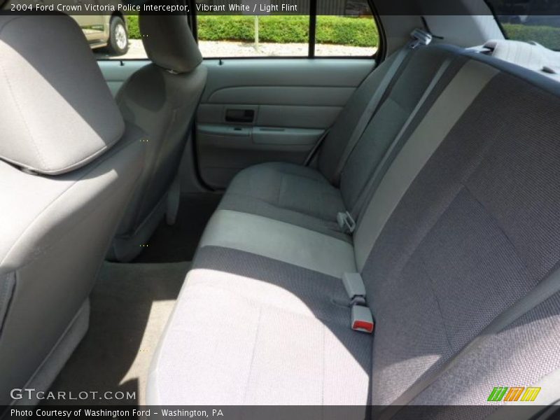 Vibrant White / Light Flint 2004 Ford Crown Victoria Police Interceptor
