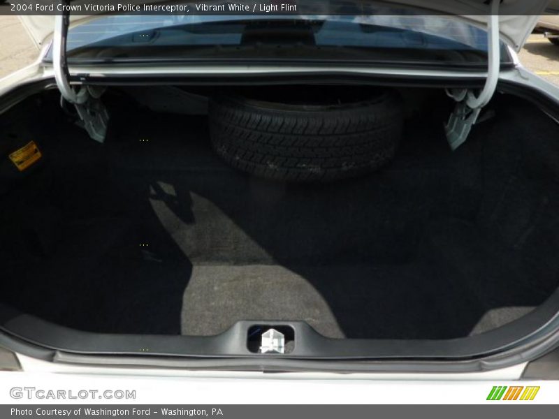 Vibrant White / Light Flint 2004 Ford Crown Victoria Police Interceptor