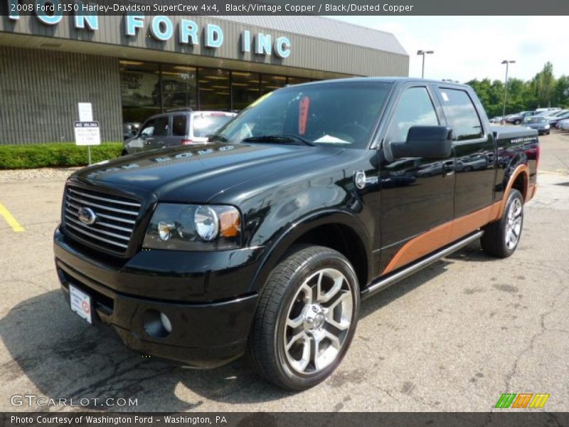 Black/Vintage Copper / Black/Dusted Copper 2008 Ford F150 Harley-Davidson SuperCrew 4x4