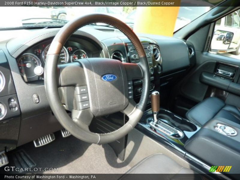 Black/Vintage Copper / Black/Dusted Copper 2008 Ford F150 Harley-Davidson SuperCrew 4x4