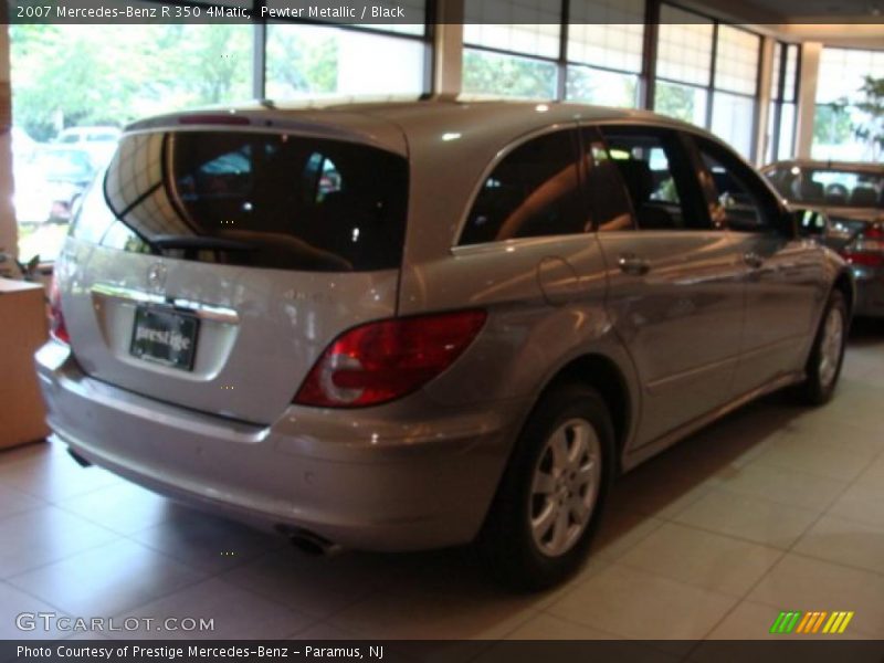 Pewter Metallic / Black 2007 Mercedes-Benz R 350 4Matic