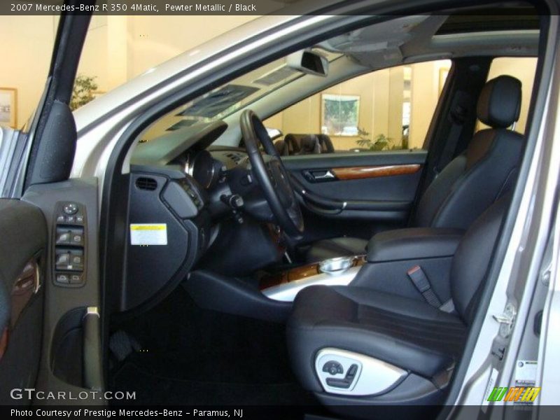 Pewter Metallic / Black 2007 Mercedes-Benz R 350 4Matic