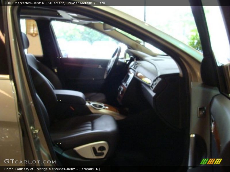 Pewter Metallic / Black 2007 Mercedes-Benz R 350 4Matic