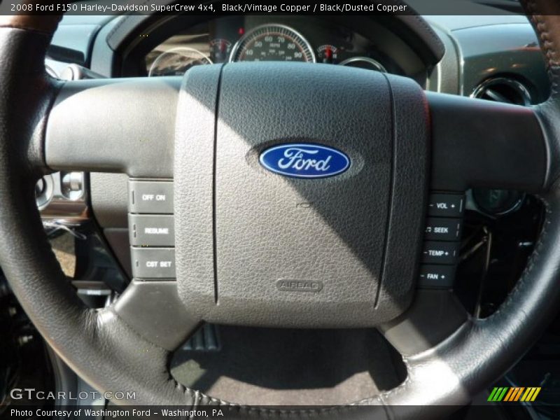 Black/Vintage Copper / Black/Dusted Copper 2008 Ford F150 Harley-Davidson SuperCrew 4x4