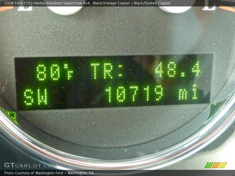 Black/Vintage Copper / Black/Dusted Copper 2008 Ford F150 Harley-Davidson SuperCrew 4x4