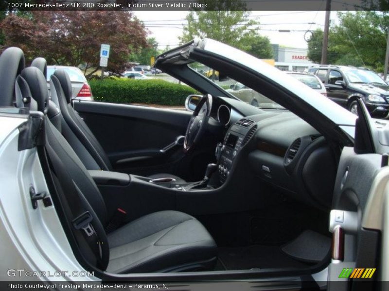 Iridium Silver Metallic / Black 2007 Mercedes-Benz SLK 280 Roadster