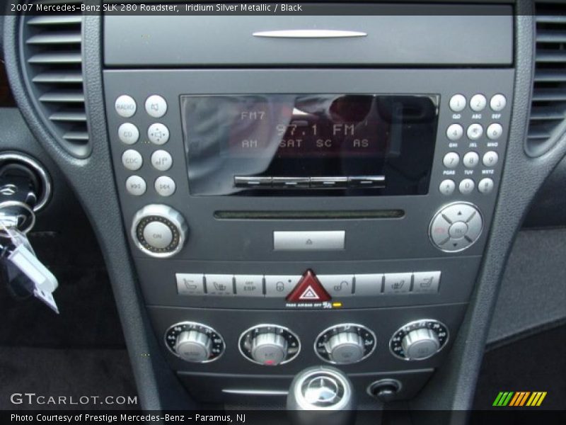 Iridium Silver Metallic / Black 2007 Mercedes-Benz SLK 280 Roadster