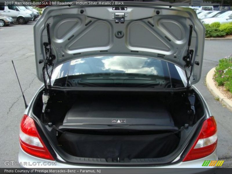 Iridium Silver Metallic / Black 2007 Mercedes-Benz SLK 280 Roadster