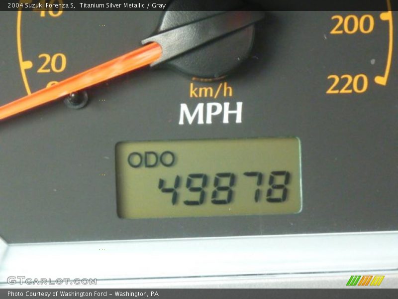 Titanium Silver Metallic / Gray 2004 Suzuki Forenza S