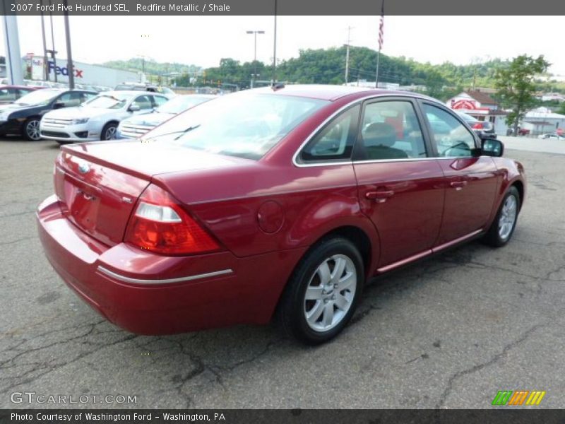 Redfire Metallic / Shale 2007 Ford Five Hundred SEL