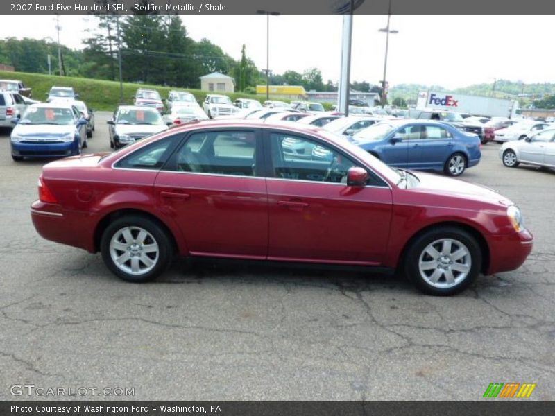 Redfire Metallic / Shale 2007 Ford Five Hundred SEL