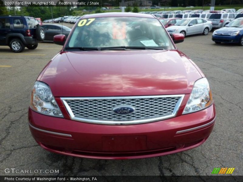 Redfire Metallic / Shale 2007 Ford Five Hundred SEL