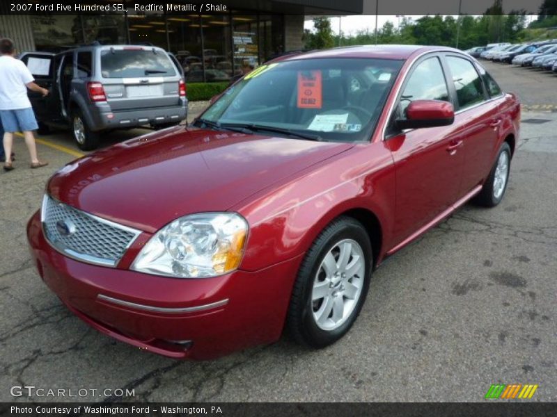 Redfire Metallic / Shale 2007 Ford Five Hundred SEL