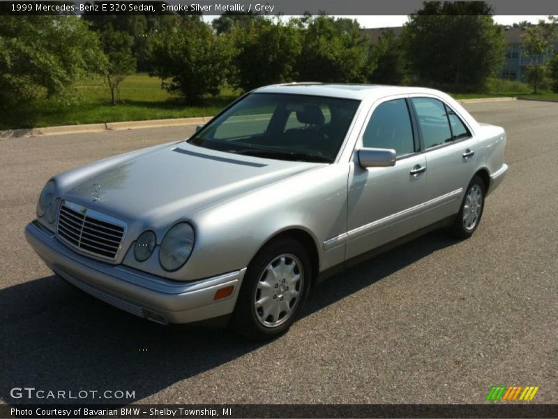 Smoke Silver Metallic / Grey 1999 Mercedes-Benz E 320 Sedan