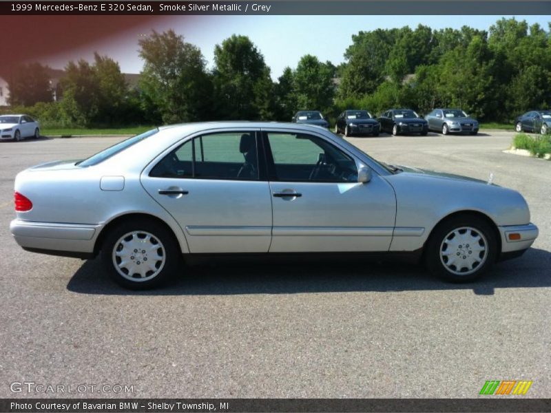 Smoke Silver Metallic / Grey 1999 Mercedes-Benz E 320 Sedan