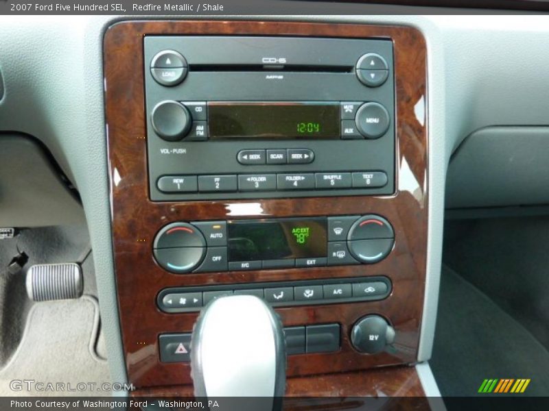 Redfire Metallic / Shale 2007 Ford Five Hundred SEL
