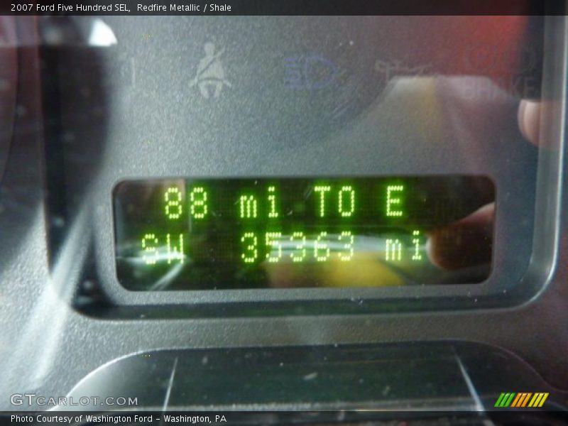 Redfire Metallic / Shale 2007 Ford Five Hundred SEL