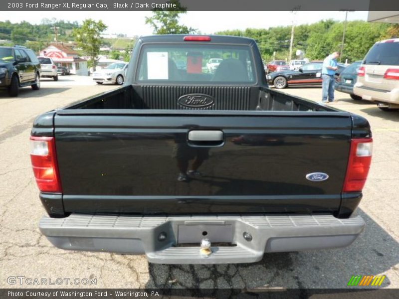 Black / Dark Graphite 2003 Ford Ranger XL Regular Cab