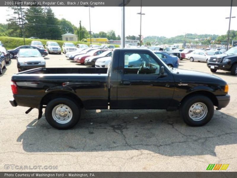Black / Dark Graphite 2003 Ford Ranger XL Regular Cab