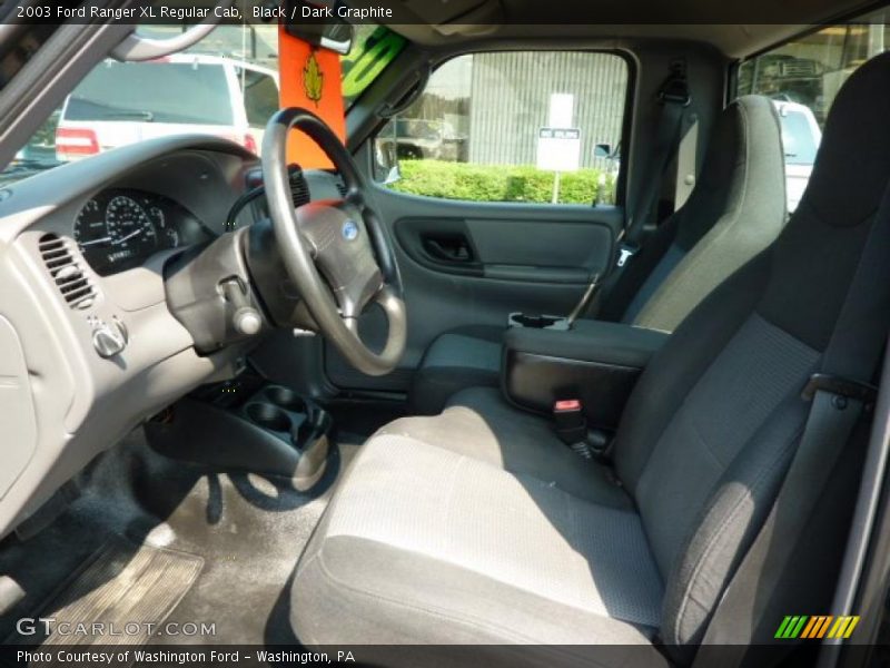 Black / Dark Graphite 2003 Ford Ranger XL Regular Cab