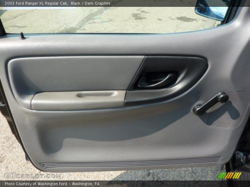 Black / Dark Graphite 2003 Ford Ranger XL Regular Cab