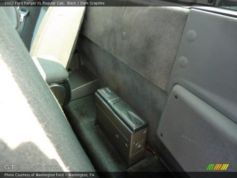 Black / Dark Graphite 2003 Ford Ranger XL Regular Cab