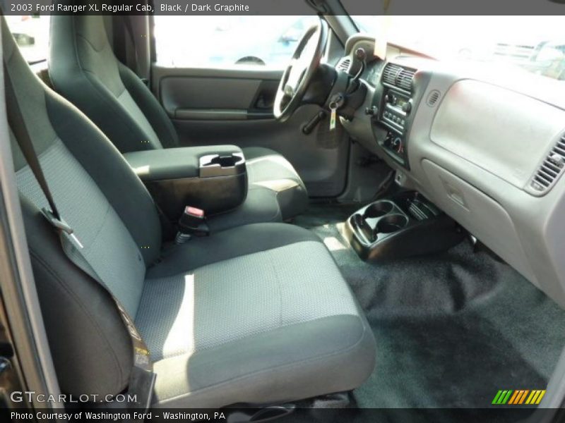 Black / Dark Graphite 2003 Ford Ranger XL Regular Cab