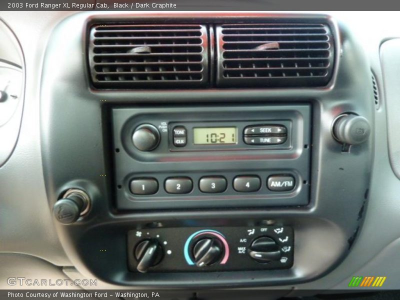 Black / Dark Graphite 2003 Ford Ranger XL Regular Cab