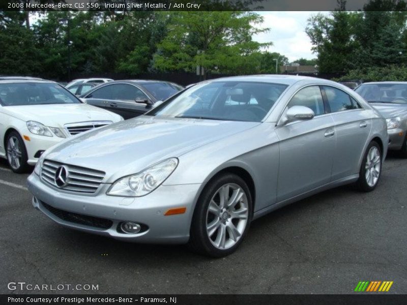 Iridium Silver Metallic / Ash Grey 2008 Mercedes-Benz CLS 550