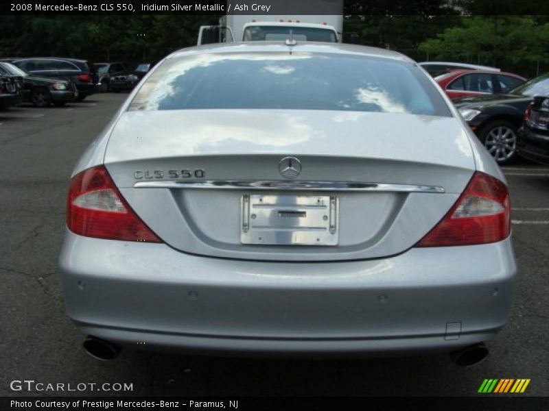 Iridium Silver Metallic / Ash Grey 2008 Mercedes-Benz CLS 550