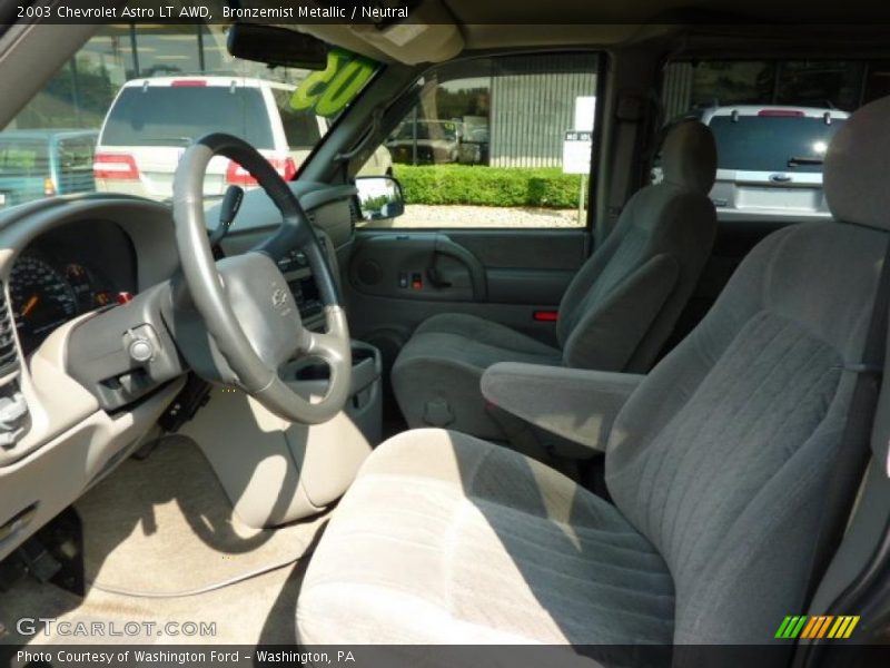 Bronzemist Metallic / Neutral 2003 Chevrolet Astro LT AWD