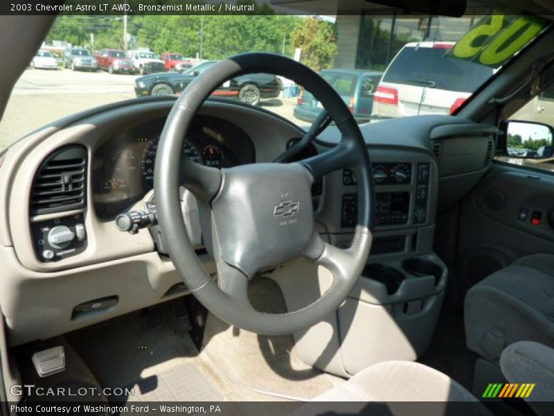 Bronzemist Metallic / Neutral 2003 Chevrolet Astro LT AWD