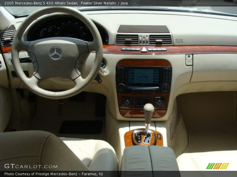 Pewter Silver Metallic / Java 2005 Mercedes-Benz S 430 4Matic Sedan