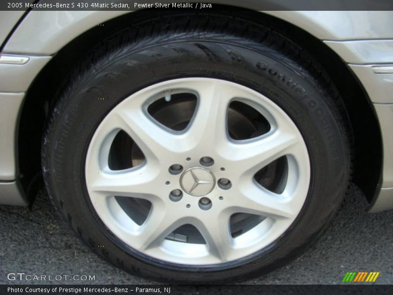Pewter Silver Metallic / Java 2005 Mercedes-Benz S 430 4Matic Sedan